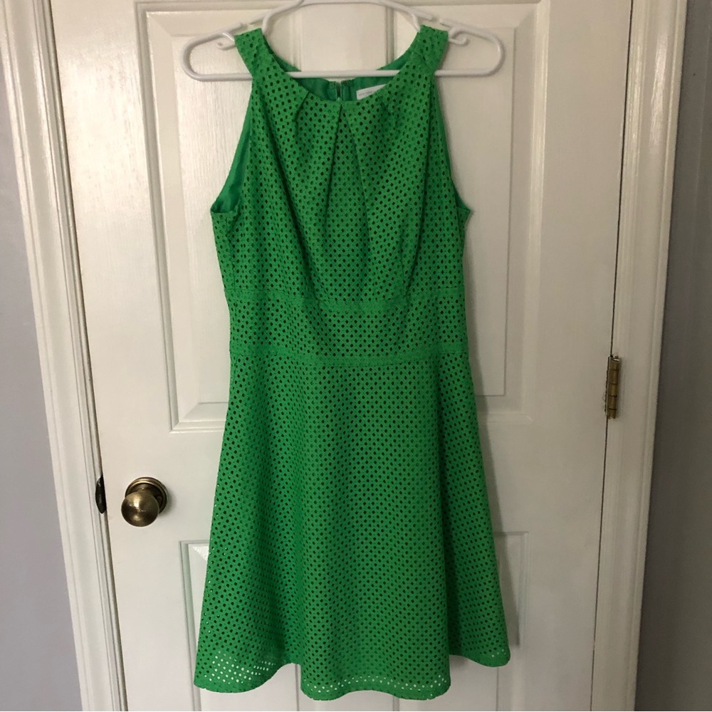 New York & Company Lime Green size 6 summer dress